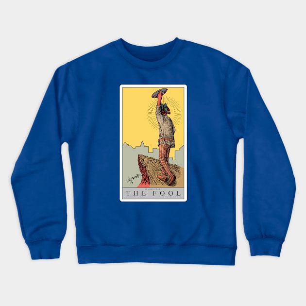 Involuntary The Fool Crewneck Sweatshirt by wiwitaek